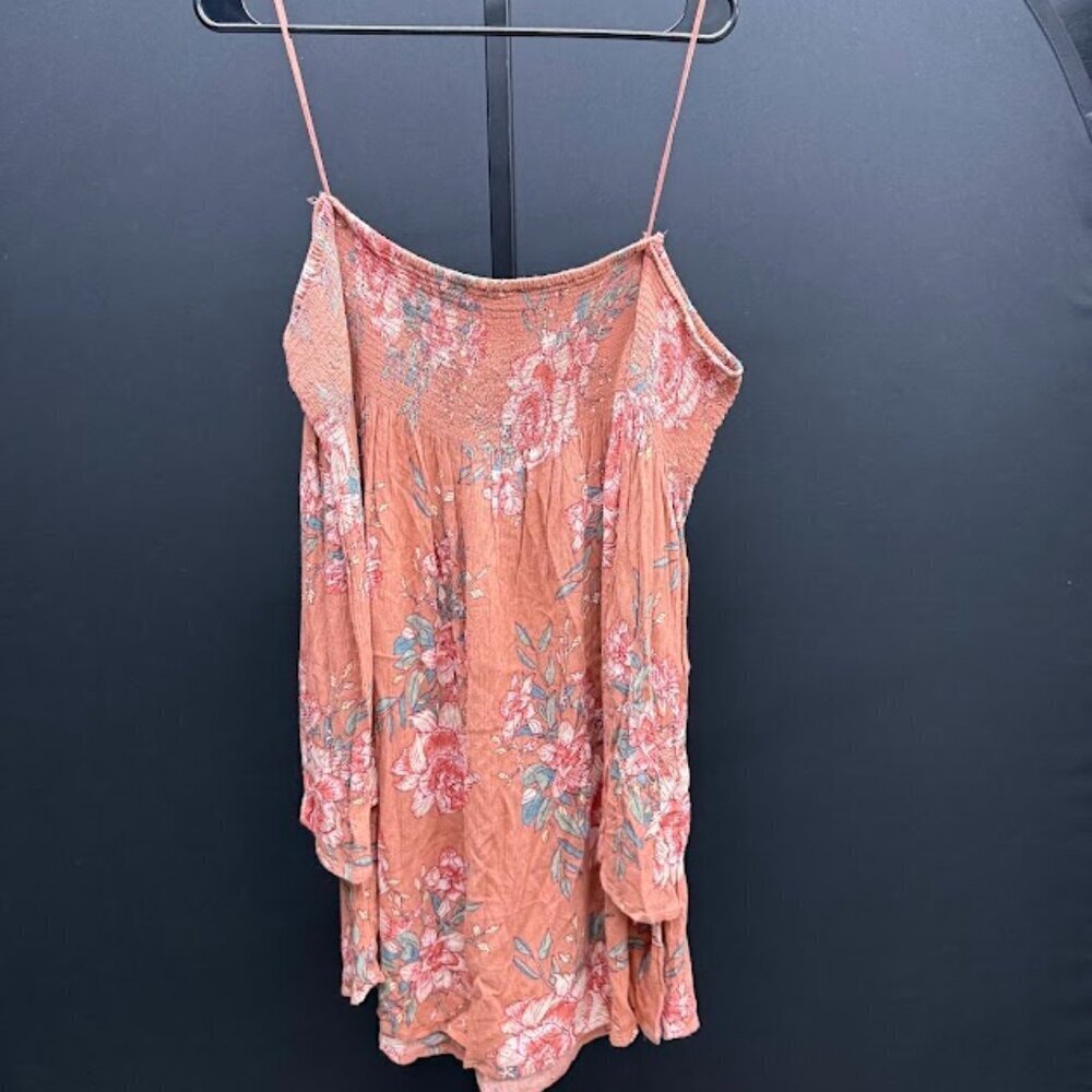 Billabong Off-The-Shoulder Floral Dress